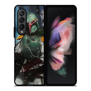 BOBA FETT STAR WARS ART Samsung Galaxy Z Fold 3 Case Cover BOBA FETT STAR WARS ART Samsung Galaxy Z Fold 3 Case Cover