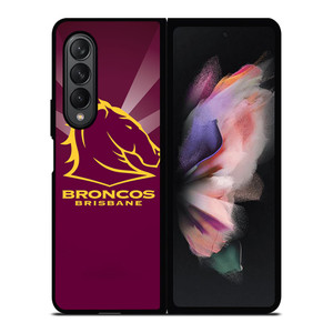 BRONCOS BRISBANE FOTTBALL TEAM LOGO Samsung Galaxy Z Fold 3 Case Cover