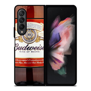 BUDWEISER BOTTLE LOGO Samsung Galaxy Z Fold 3 Case Cover BUDWEISER BOTTLE LOGO Samsung Galaxy Z Fold 3 Case Cover