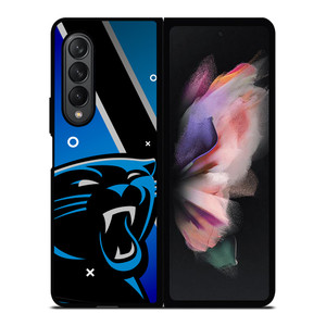 CAROLINA PANTHERS NFL TEAM LOGO Samsung Galaxy Z Fold 3 Case Cover