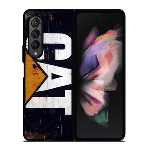 CATERPILLAR LOGO RUSTY EMBLEM Samsung Galaxy Z Fold 3 Case Cover