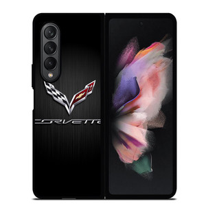 CHEVY CORVETTE LOGO WING EMBLEM Samsung Galaxy Z Fold 3 Case Cover