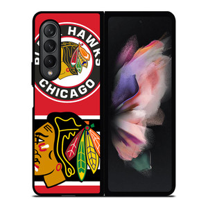 CHICAGO BLACKHAWKS NHL LOGO Samsung Galaxy Z Fold 3 Case Cover