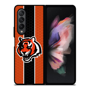 CINCINNATI BENGALS TEAM Samsung Galaxy Z Fold 3 Case Cover