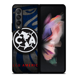 CLUB AMERICA DE FUTBOL LOGO BLUE Samsung Galaxy Z Fold 3 Case Cover