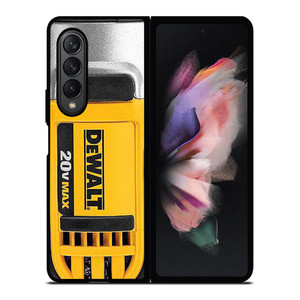 DEWALT TOOL LOGO XR SCREW Samsung Galaxy Z Fold 3 Case Cover
