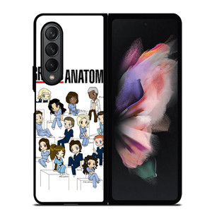 GREYS ANATOMY ALL CHARACTER Samsung Galaxy Z Fold 3 Case Cover