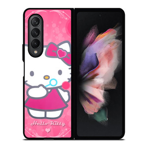 HELLO KITTY CUTE PINK Samsung Galaxy Z Fold 3 Case Cover