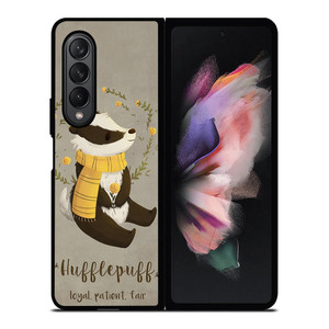HUFFLEPUFF LOYAL PATIENT Samsung Galaxy Z Fold 3 Case Cover