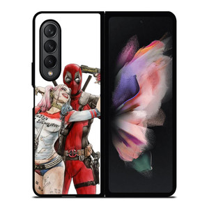 ICONIC DEADPOOL HARLEY QUINN Samsung Galaxy Z Fold 3 Case Cover