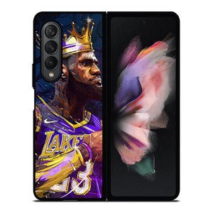 KING LEBRON JAMES LA LAKERS 23 Samsung Galaxy Z Fold 3 Case Cover