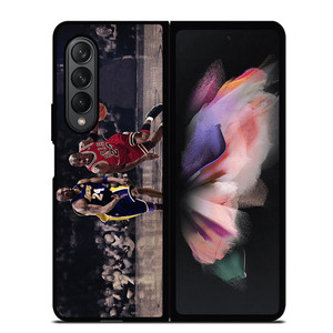 KOBE BRYANT VS MICHAEL JORDAN Samsung Galaxy Z Fold 3 Case Cover