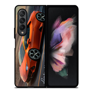 LAMBORGHINI HURACAN EVO Samsung Galaxy Z Fold 3 Case Cover LAMBORGHINI HURACAN EVO Samsung Galaxy Z Fold 3 Case Cover