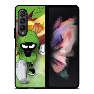 MARVIN THE MARTIAN MARS FLAG Samsung Galaxy Z Fold 3 Case Cover