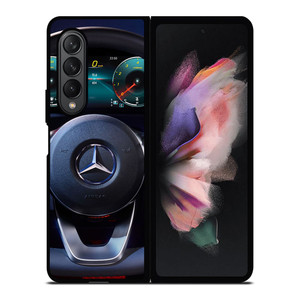 MERCEDES STERRING WHEEL Samsung Galaxy Z Fold 3 Case Cover