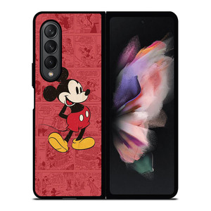MICKEY MOUSE RETRO COMIC Samsung Galaxy Z Fold 3 Case Cover