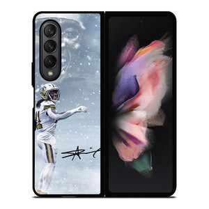 NEW ORLEANS SAINTS ALVIN KAMARA SNOW Samsung Galaxy Z Fold 3 Case Cover
