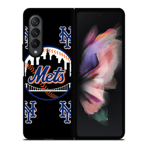 NEW YORK METS BATCH Samsung Galaxy Z Fold 3 Case Cover