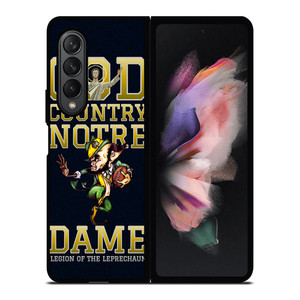 NOTRE DAME FIGHTING GOD COUNTRY Samsung Galaxy Z Fold 3 Case Cover