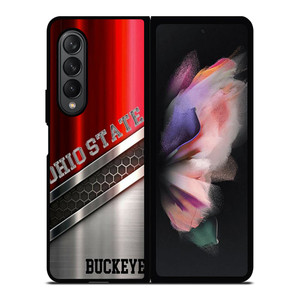 OHIO STATE BUCKEYES LOGO FOOTBALL TEAM Samsung Galaxy Z Fold 3 Case Cover