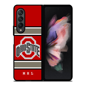 OHIO STATE BUCKEYES UNIVERSITY FOOTBALL LOGO Samsung Galaxy Z Fold 3 Case Cover