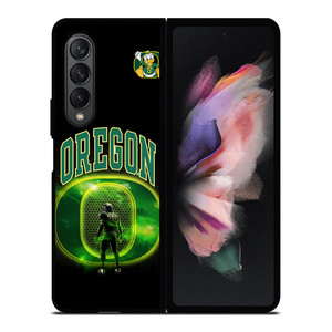 OREGON DUCKS FOOTBALL UNIVERSITY TEAM LOGO Samsung Galaxy Z Fold 3 Case Cover