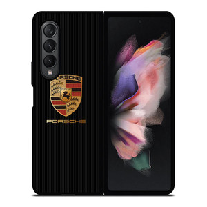 PORSCHE CAR ICON LOGO Samsung Galaxy Z Fold 3 Case Cover