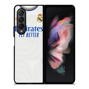 REAL MADRID 2021 HOME JERSEY Samsung Galaxy Z Fold 3 Case Cover