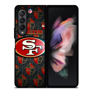 SAN FRANCISCO 49ERS NFL FOOTBALL TEAM LOGO Samsung Galaxy Z Fold 3 Case Cover SAN FRANCISCO 49ERS NFL FOOTBALL TEAM LOGO Samsung Galaxy Z Fold 3 Case Cover