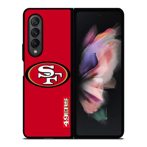 SAN FRANCISCO 49ERS SF FOOTBALL LOGO Samsung Galaxy Z Fold 3 Case Cover SAN FRANCISCO 49ERS SF FOOTBALL LOGO Samsung Galaxy Z Fold 3 Case Cover