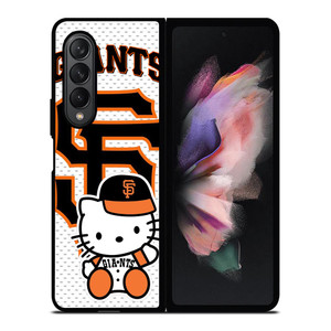SAN FRANCISCO GIANTS MLB HELLO KITTY Samsung Galaxy Z Fold 3 Case Cover SAN FRANCISCO GIANTS MLB HELLO KITTY Samsung Galaxy Z Fold 3 Case Cover