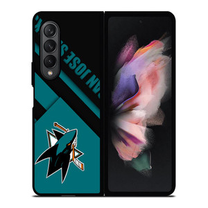 SAN JOSE SHARKS LOGO NHL Samsung Galaxy Z Fold 3 Case Cover