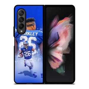 SAQUON BARKLEY NEW YORK GIANTS BACK Samsung Galaxy Z Fold 3 Case Cover