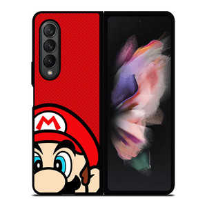 SUPER MARIO BROS FACE NINTENDO GAMES Samsung Galaxy Z Fold 3 Case Cover SUPER MARIO BROS FACE NINTENDO GAMES Samsung Galaxy Z Fold 3 Case Cover