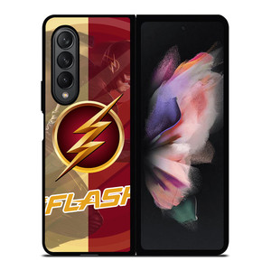 THE FLASH SERIES LOGO Samsung Galaxy Z Fold 3 Case Cover THE FLASH SERIES LOGO Samsung Galaxy Z Fold 3 Case Cover