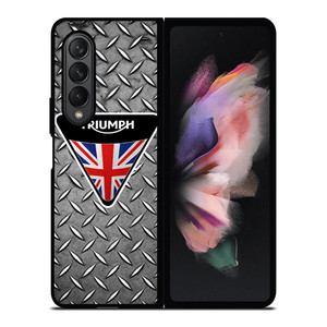 TRIUMPH MOTORCYCLE EMBLEM Samsung Galaxy Z Fold 3 Case Cover TRIUMPH MOTORCYCLE EMBLEM Samsung Galaxy Z Fold 3 Case Cover