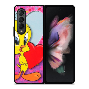 TWEETY BIRD LOVE LOONEY TUNES Samsung Galaxy Z Fold 3 Case Cover TWEETY BIRD LOVE LOONEY TUNES Samsung Galaxy Z Fold 3 Case Cover