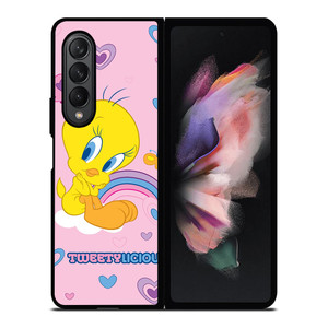 TWEETY BIRD TWEETYLICIOUS Samsung Galaxy Z Fold 3 Case Cover TWEETY BIRD TWEETYLICIOUS Samsung Galaxy Z Fold 3 Case Cover