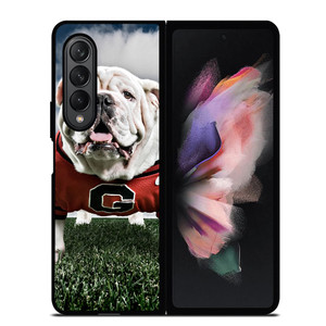 UNIVERSITY OF GEORGIA BULLDOGS UGA Samsung Galaxy Z Fold 3 Case Cover UNIVERSITY OF GEORGIA BULLDOGS UGA Samsung Galaxy Z Fold 3 Case Cover