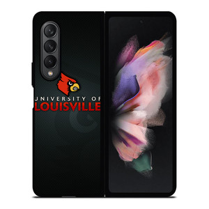 UNIVERSITY OF LOUISVILLE CARDINALS FOOTBALL LOGO MASCOT Samsung Galaxy Z Fold 3 Case Cover
