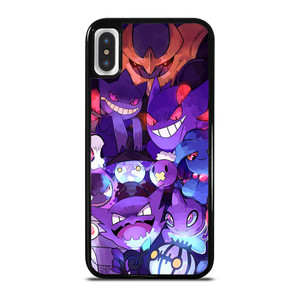 POKEMON GASTLY HAUNTER GENGAR ART GO iPhone X / XS Case POKEMON GASTLY HAUNTER GENGAR ART GO iPhone X / XS Case