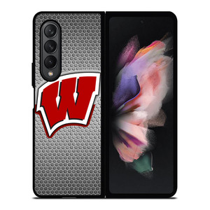 WISCONSIN BADGER EMBLEM Samsung Galaxy Z Fold 3 Case Cover