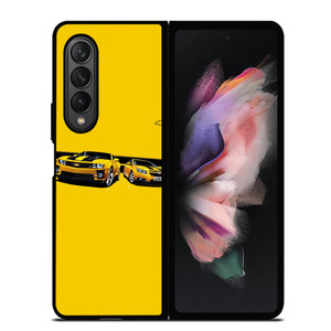 YELLOW CHEVY CAMARO Samsung Galaxy Z Fold 3 Case Cover