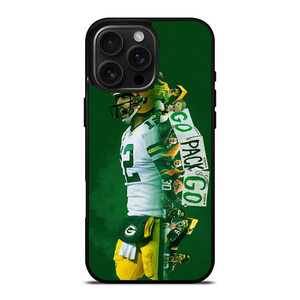 AARON RODGERS PACKERS iPhone 16 Pro Max Case AARON RODGERS PACKERS iPhone 16 Pro Max Case