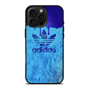 ADIDAS LOGO BLUE LIQUID iPhone 16 Pro Max Case ADIDAS LOGO BLUE LIQUID iPhone 16 Pro Max Case