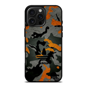 ADIDAS LOGO CAMO iPhone 16 Pro Max Case