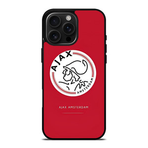 AJAX AMSTERDAM FOOTBALL TEAM LOGO ICON iPhone 16 Pro Max Case