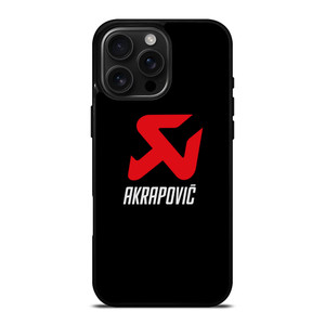 AKRAPOVIC EXHAUST LOGO iPhone 16 Pro Max Case AKRAPOVIC EXHAUST LOGO iPhone 16 Pro Max Case