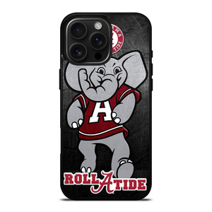 ALABAMA ROLL A TIDE CRIMSON BAMA FOOTBALL iPhone 16 Pro Max Case ALABAMA ROLL A TIDE CRIMSON BAMA FOOTBALL iPhone 16 Pro Max Case