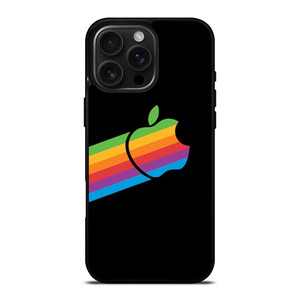 APPLE RETRO DESIGN BLACK iPhone 16 Pro Max Case